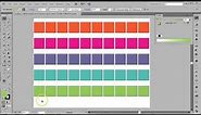 CMYK Palette from Pantone Swatches in Adobe Illustrator