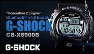 CASIO G-SHOCK Two way operation of the watch and phone