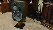 Radio Shacks Best Vintage Mach Two Speakers from the late 1980's. Realistic Mach 2'S. Sony ES