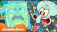 Every Time Squidward Acts Like Scrooge To SpongeBob!! 😤 | Nicktoons
