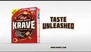 Krave: A new breed of cereal is unleashed. Chase TV Ad.