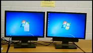 Setting Up Dual Monitors With Windows 7