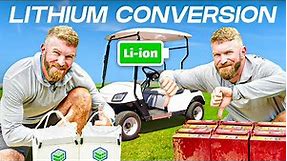 Lithium Golf Cart Conversion is Cheaper than you Might Think! 🔋