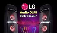LG OJ98 X-Boom Party Speaker Features | 1800W Audio Hi-Fi Speaker System Specs & Price