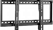 HALOMOUNT Tilt TV Wall Mount for Most 32”-70” Flat Curved Screen TVs, Heavy Duty Tilting TV Mount Fits 16” Stud Max VESA 400x400mm Hold up to 165lbs, HMTM-T01P