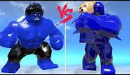 BLUE HULK TRANSFORMATION VS BLUE ABOMINATION - LEGO MARVEL Super Heroes Epic Battle