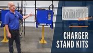 Forklift Charger Stand Kits for Wall-Mount Chargers | Material Handling Minute