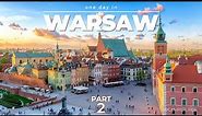 ONE DAY IN WARSAW (POLAND) PART 2 | 4K 60FPS | The amazing Old Town!