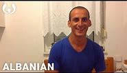 WIKITONGUES: Pavlin speaking Albanian