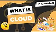 Cloud Computing in a nutshell | Explained in 2 Minutes
