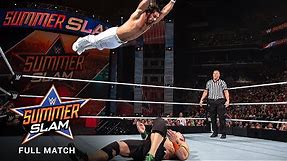 FULL MATCH - Seth Rollins vs. John Cena - WWE Title vs. United States Title Match: SummerSlam 2015