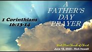 A Father's Day Prayer
