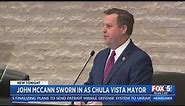 John McCann Sworn in as Chula Vista Mayor