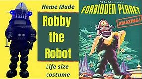 Homemade Robby the Robot Forbidden Planet Life Size Costume