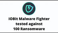 IOBit Malware Fighter Review | IOBit Malware Fighter vs Ransomware | IOBit Malware Fighter Free 2021