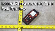 Laser Measurement Tool Review - Measures Length / Area / Volume