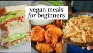 3 Easy Vegan Recipes for Beginners | Vegan Basics