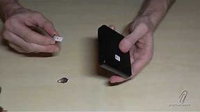 Samsung Galaxy Z Flip3 5G: How to insert the SIM card? Installation of the nano SIM (Physical SIM)