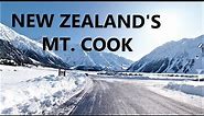 Winter Scenic Drive to Mount Cook National Park, New Zealand 4K