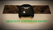 How to connect Xbox Elite Controller to PC