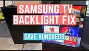 Replace Backlight LEDs on Samsung Curved 55” for $30 (UN55NU7300 / UN55NU7100 dim screen)