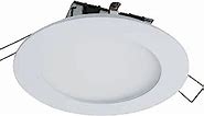 HALO SMD4R6940WHDM SMD 4 in. Integrated LED Recessed Round Trim Surface Mount Downlight 120V 90 CRI 4000K CCT, White