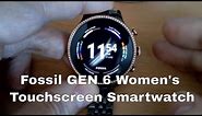 Fossil GEN 6 Women's Touchscreen Smartwatch Review