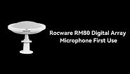 Rocware RM80 Microphone First Use（Installation and Effect）