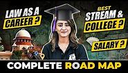 How To Make Career in Law? 🔥| Best Stream & College For Law | How To Become Judge ?