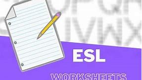 Best ESL Worksheets for Beginners ( 50 Free Resources) | TPR Teaching