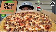 Pizza Hut® BEYOND ITALIAN SAUSAGE PIZZA Review! 🍕🏠🚫🐖 | BEYOND MEAT®!