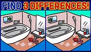 【Spot The Difference Game】 Try to Find 3 Differences in 90 Seconds! | Find The Difference #198