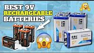 5 Best 9 Volt Rechargeable Batteries 2023 🔋 9V Rechargeable Battery Review