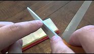 How To : Sharpen Scissors