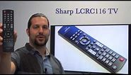 SHARP LCRC116 TV Remote Control - www.ReplacementRemotes.com