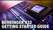 Getting Started with Your Behringer X32
