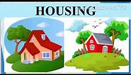 Housing | Types of houses| Characteristics of a good house | class3 | Science