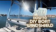 How to DIY boat windshield, (SAVED OVER $3000!!!) with plexiglass from Home Depot
