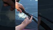 How to replace Toyota Corolla 2017 windshield wiper
