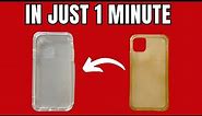 How To Clean Clear Phone Case And Get It Looking Like New