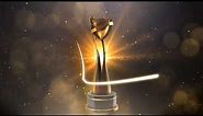 trophy logo animation