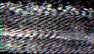 Static TV Interference Glitch - RGB 3D Effect