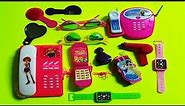 Barbie toy phone,Frozen toy phone and Disney Princesses toy phones with accessories.