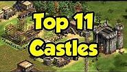 Top 11 Castles in AoE2
