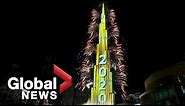New Year's 2020: Dubai puts on stunning fireworks show at world's tallest building