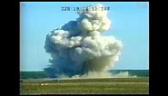 Test video shows massive force of the "Mother of All Bombs"