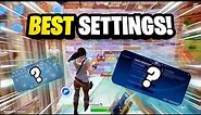 Chapter 5 Fortnite Mobile "NEW" Best Settings and Hud... (4 Finger Claw)