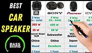 Best Car Speakers 2023 | Audio / Sound / Music / Stereos Systems for Car | SONY vs JBL vs Pioneer