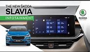 The New ŠKODA SLAVIA - Infotainment Overview