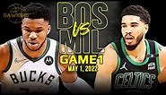 Boston Celtics vs Milwaukee Bucks Game 1 Full Highlights | 2022 ECSF | FreeDawkins